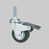 Ruota Arredamento Art. 160Bisb Avo C/Freno 50 Mm - Fil. M8 - Portata 30 Kg - Aldo Valsecchi