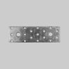 Piastra Diritta Pesante 8/38 120X50 Mm - 50 Pezzi