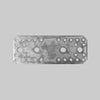Piastra Diritta 8 120X45 Mm - 50 Pezzi
