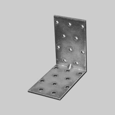 Piastra Ad Angolo Pesante 8/3 60X60X50 Mm - 50 Pezzi