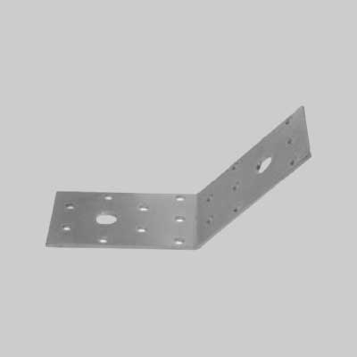 Piastra Ad Angolo 135 ° Pesante 389 80X80X50 Mm - 25 Pezzi