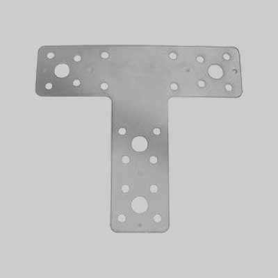 Piastra A 'T' 100X45X160 Mm - 20 Pezzi