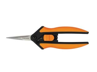Forbice Raccolta E Fiori Solid Snip Con Micro Punta Sp13 Cm.14 (1051600) Fiskars