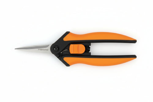 Forbice Raccolta E Fiori Solid Snip Con Micro Punta Sp13 Cm.14 (1051600) Fiskars