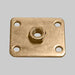 Piastra Con Dado Saldato M8 - 50X60X3 Mm
