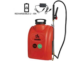 Pompa A Zaino A Batteria Al Litio Capacitãe Lt.12 38019 Ausonia