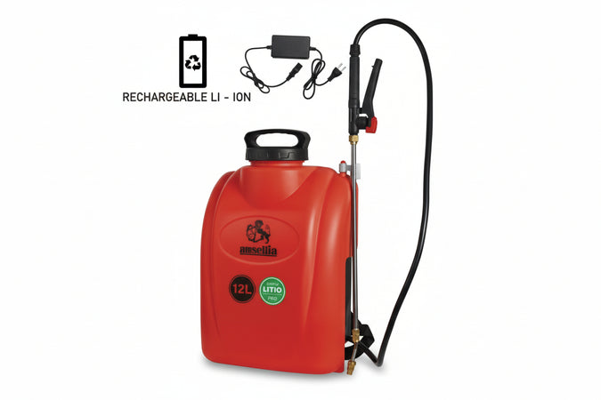 Pompa A Zaino A Batteria Al Litio Capacitãe Lt.16 38020 Ausonia