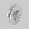 Ruota Con Bullone Per Cancelli C/Ingrassatore 120 Mm