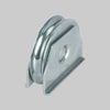 Ruota Con Supporto Laterale Per Cancelli Gola Tonda 100 Mm