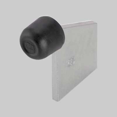 Arresto Fine Corsa Per Cancelli Da Saldare Mm 70X110H