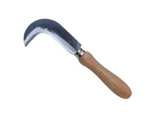 Roncolina Rinaldi Art.141 Lama Cm.13 Manico In Legno Cm.12 Rinaldi