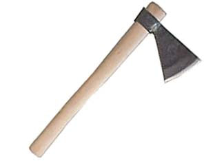 Scure Tipo America Rinaldi Art.302 Misura 00 Gr.400 Manico In Legno Cm.45 Rinaldi