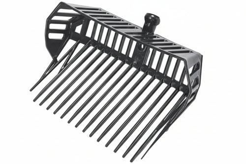 Forca Per Fieno In Abs Con Cestello 16 Denti Cm.42 Gr.780