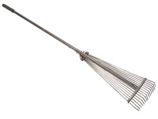 Scopa Per Foglie Regolabile Con Manico- - Tipo Normale - 2 Pezzi Il Campo