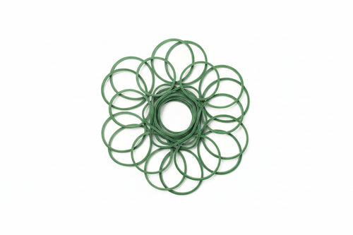 Elastici Gomma Verde- - Ø Mm.30 Spessore Mm.3X1,5 - 1 Kg