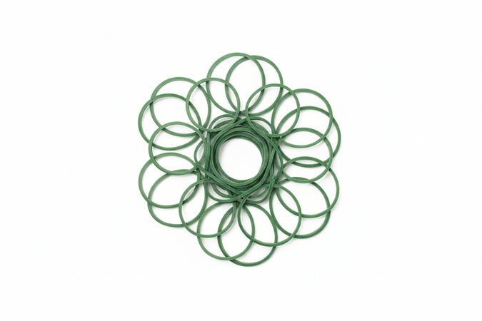 Elastici Gomma Verde- - Ø Mm.30 Spessore Mm.3X1,5 - 1 Kg