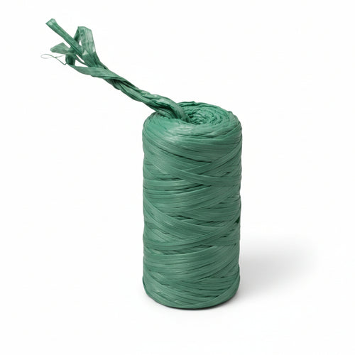 Rafia Sintetica In Rotolo Verde- - Gr.200 In Rotoli - 4 Kg