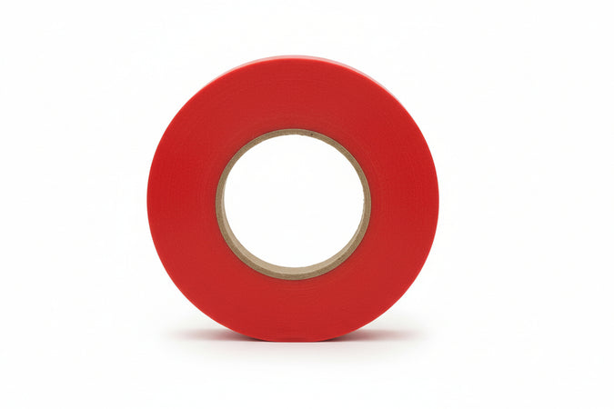 Nastro Per Legatrice In Pvc- - Mt.16 X Mm.0,25X11H. - Rosso - 10 Pezzi Il Campo