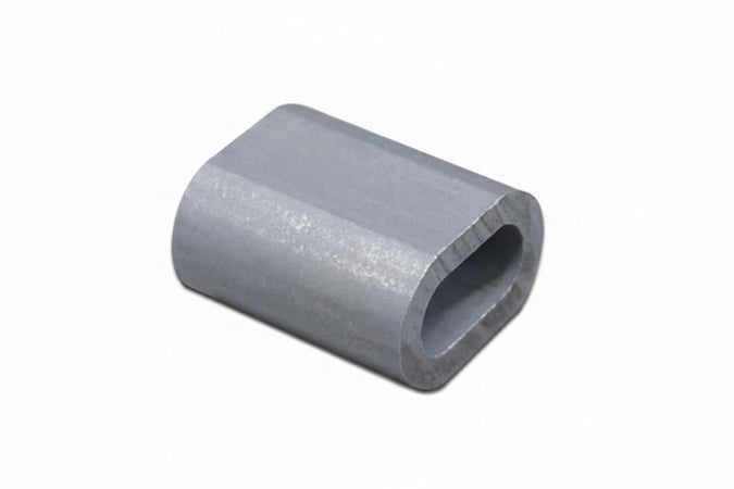 Morsetto Allumino Mm.4 Per Nyofil- - Mm.4 - 100 Pezzi