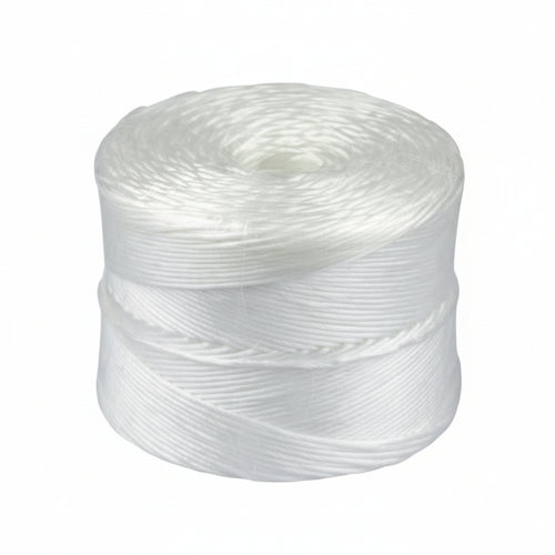 Spago Bianco Polipropilene Stabilizzato- - T800 Ø Mm.1,9 - Circa Mt.700 Al Kg. - 2 Kg