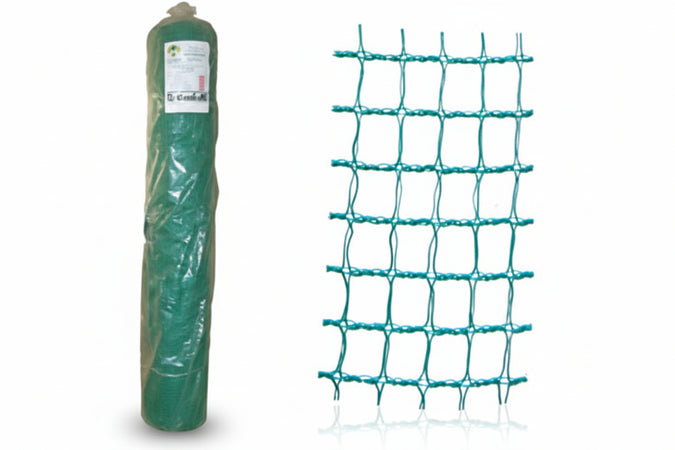 Rete Antigrandine Verde In Rotoli- - Mt.100X2H. - 1 Rotolo T-Rex