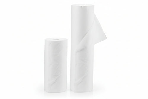 Telo Tessuto Tnt In Rotoli Bianco Gr.17- - Cm.400H. Rotolo Da Mt.250 Piegato A Metãe - 1 Rotolo T-Rex