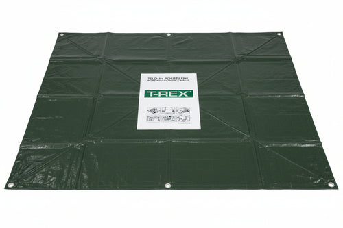 Telo Occhiellato Bordato Con Angoli Rinforzati 200 Gr. Pesante Mt.8X12 Gr.200 Al Mq. Colore Verde/Blu Trex