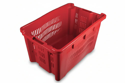 Cesta Ortofrutta Fondo Chiuso Impilabile Lt.40 Cm.56X35X31H. (Bancale Pz 245) Ics