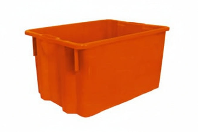 Cassa In Polipropilene Sovrapponibile Inseribile Lt.40 Cm.52X36X31H. Ics