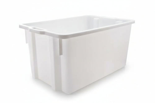Cassa In Polipropilene Sovrapponibile Inseribile Lt.65 Cm.63X44X34H. Ics