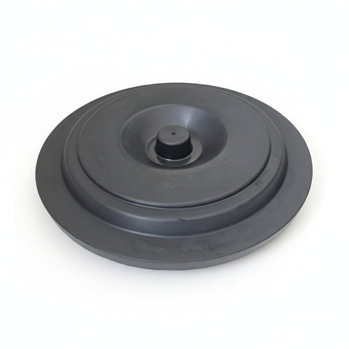 Coperchi Per Bidoni Con Pomolo Centrale Neri Lt.50 75 Ics