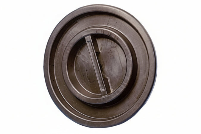 Coperchi Per Bidoni Con Maniglia Centrale Neri Lt.100/120 Ics