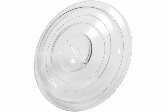 Coperchi Per Bidoni Con Maniglia Centrale Bianchi Lt.100/120 Ics