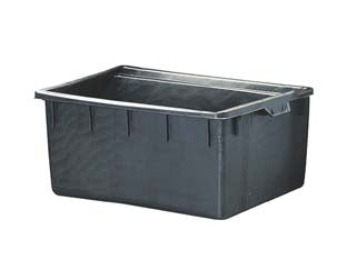 Mastelloni Rettangolari Neri Lt.180 Cm.80X60X48H. Ics