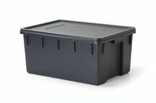 Mastelloni Rettangolari Neri Lt.180 Cm.80X60X48H. Ics
