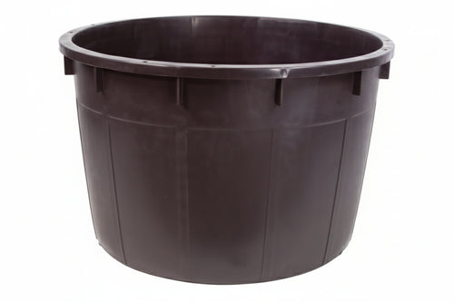 Mastelloni Tondi Senza Manici Neri Lt.210 Ø Cm.80X54H. Ics