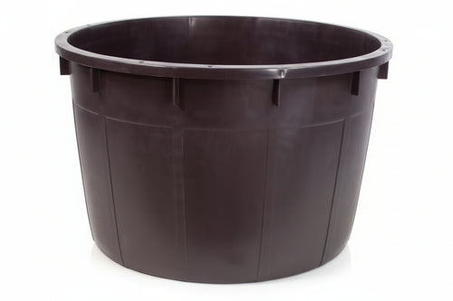 Mastelloni Tondi Senza Manici Neri Lt.750 Ø Cm.120X77H. Ics