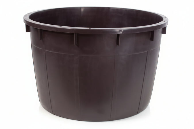 Mastelloni Tondi Senza Manici Neri Lt.750 Ø Cm.120X77H. Ics