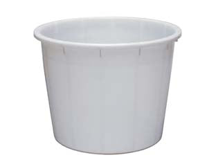 Mastelloni Tondi Senza Manici Bianchi Lt.350 Ø Cm.96X73H. Ics