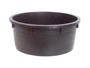 Mastelloni Sottospina Senza Manici Tondi Neri Lt.130 Ø Cm.80X34H. Ics