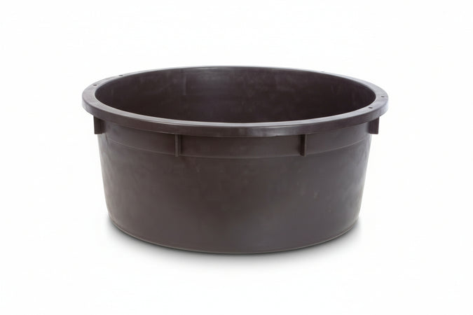 Mastelloni Sottospina Senza Manici Tondi Neri Lt.275 Ø Cm.110X35H. Ics