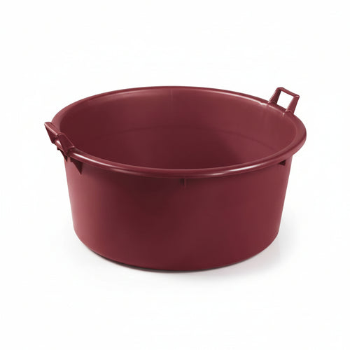 Mastelloni Sottospina Con Manici Tondi Vinaccia Lt.100 Ø Cm.75X33H. Ics