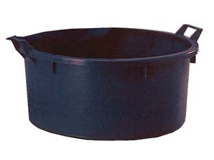 Mastelloni Sottospina Con Manici Tondi Neri Lt.80 Ø Cm.65X32H. Ics