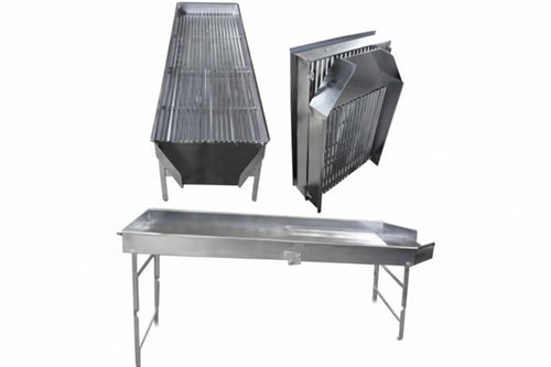 Defogliatore Manuale Per Olive Chiuso Cm.100X60X30 Montato Cm.191X60X97H.