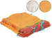 Sacco Raschel In Rete- - Portata Fino A Kg.5, Cm 35X50, Giallo Oro - 100 Pezzi