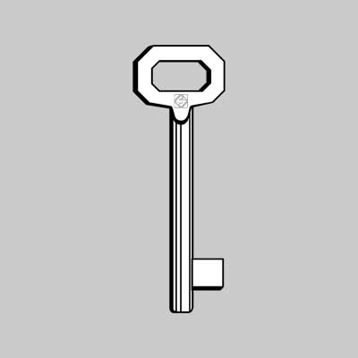 Chiave Tipo Patent Acciaio 5010 - Passepartout - 5 Pezzi- Silca