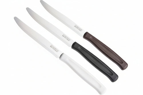 Coltello Dinamik Speciale Bistecca- - Nero, Lunghezza Lama Cm.11,5 (1023407) Pz.6 - 1 Blister Kaimano