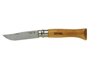 Coltelli Opinel Inox Tradizione Con Virobloc- - N°07 Lama Da Cm.8 - 3 Pezzi Opinel