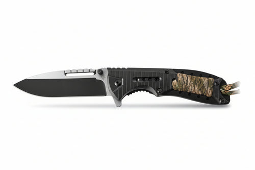 Coltello Tattico Pieghevole Lama In Acciaio Inox Lama Cm.21,5 26357 Ausonia