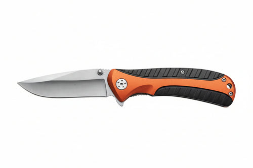 Coltello Pieghevole Orange Lama In Acciaio Inox Lama Cm.19,5 26590 Ausonia